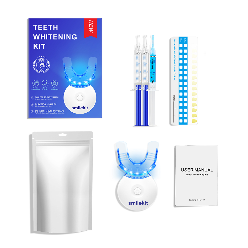 Teeth Whitening Kit - 5X LED L - đánh giá và giá Teeth Whitening With Peroxide