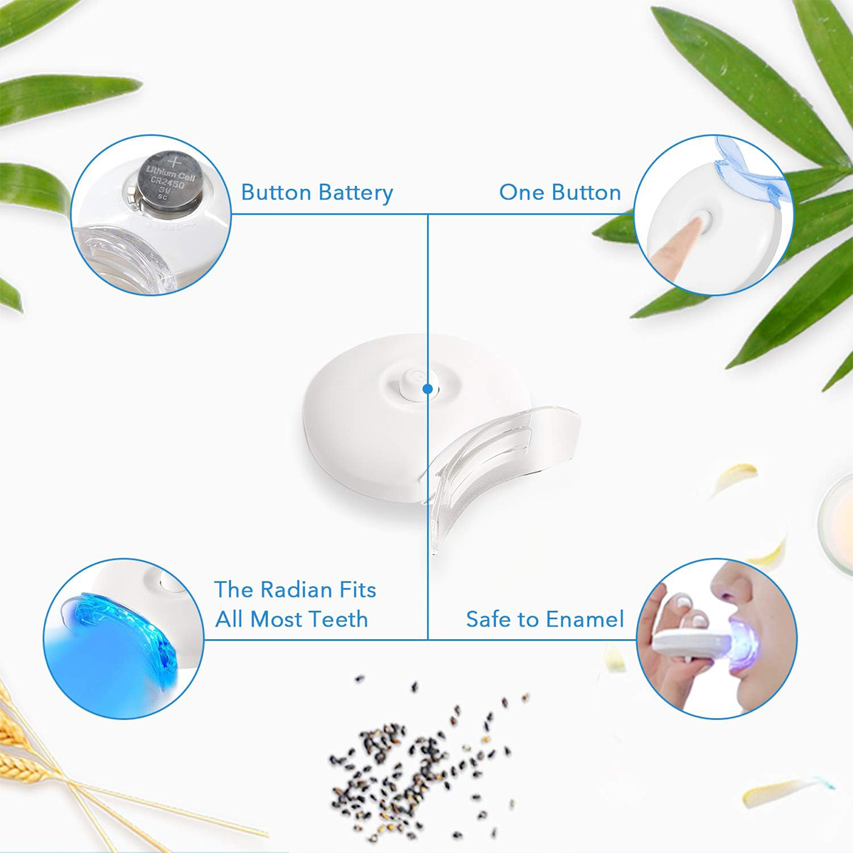 Teeth Whitening Kit - 5X LED L - đánh giá và giá Teeth Whitening With Peroxide