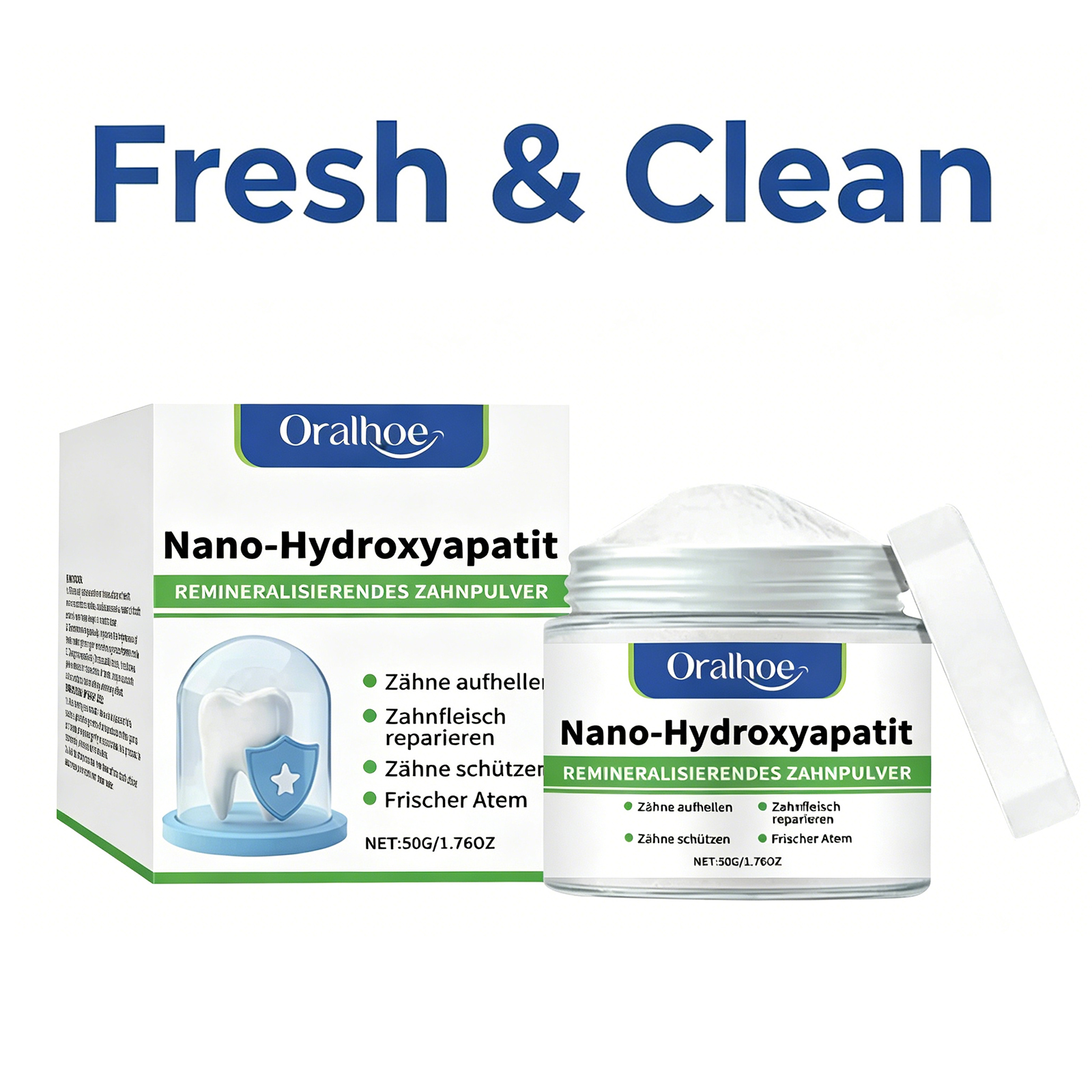 50g Nano-Hydroxyapatite Tooth  - đánh giá và giá Teeth Paint Whitening