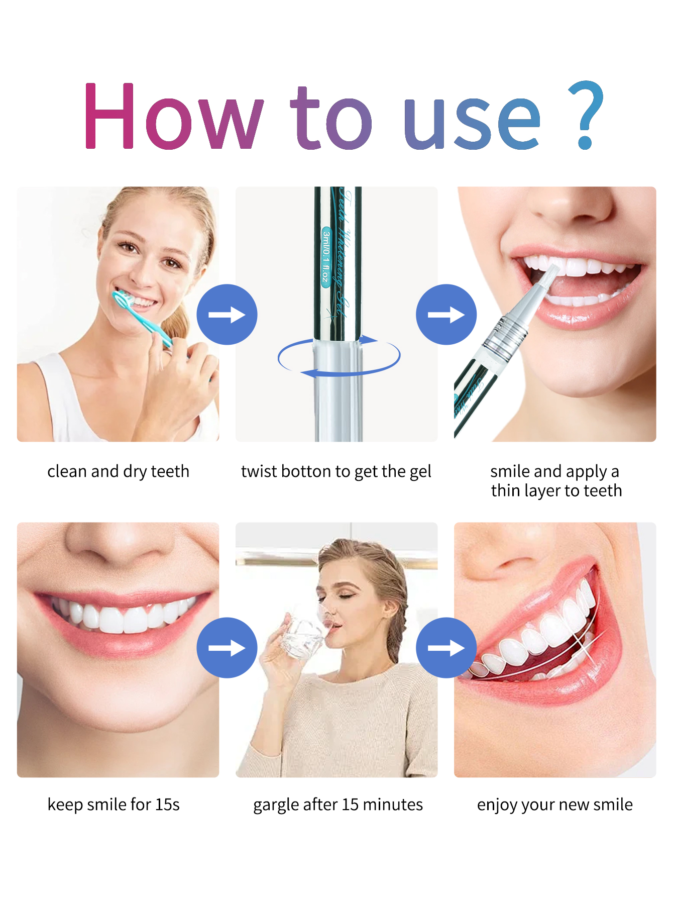 Hedva PAP+ Teeth Whitening Pen - đánh giá và giá Teeth Whitening With Peroxide