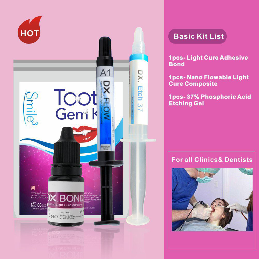 HOT Tooth Gem Kit Teeth Decora - đánh giá và giá Teeth Whitening Kit At Home