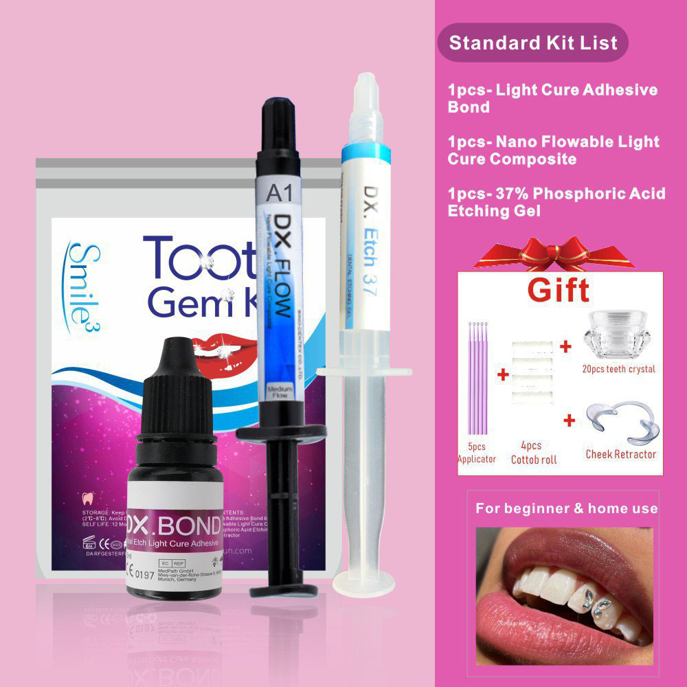 HOT Tooth Gem Kit Teeth Decora - đánh giá và giá Teeth Whitening Kit At Home