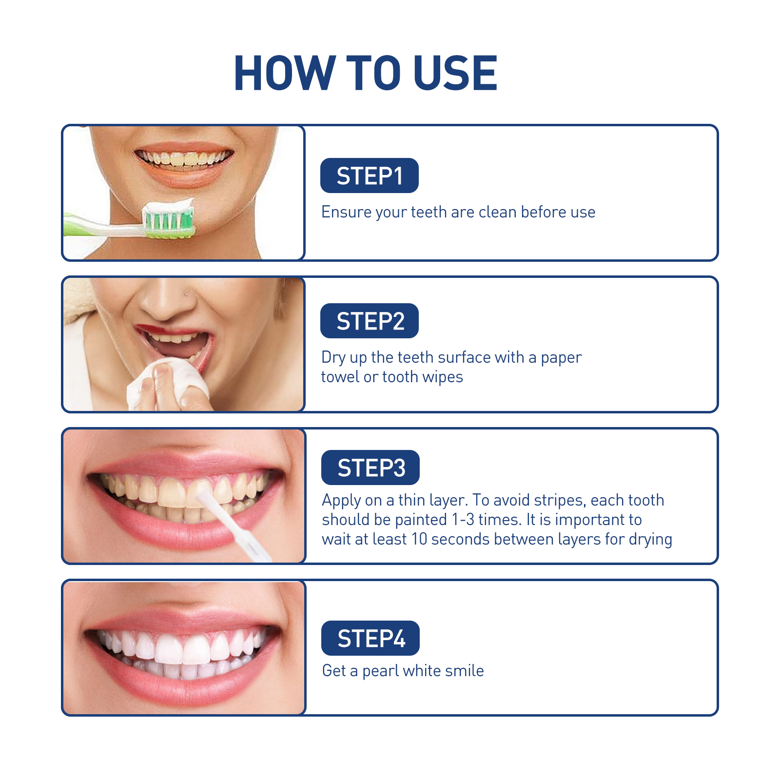 Instant Teeth Whitening Paint  - đánh giá và giá Teeth Paint Whitening