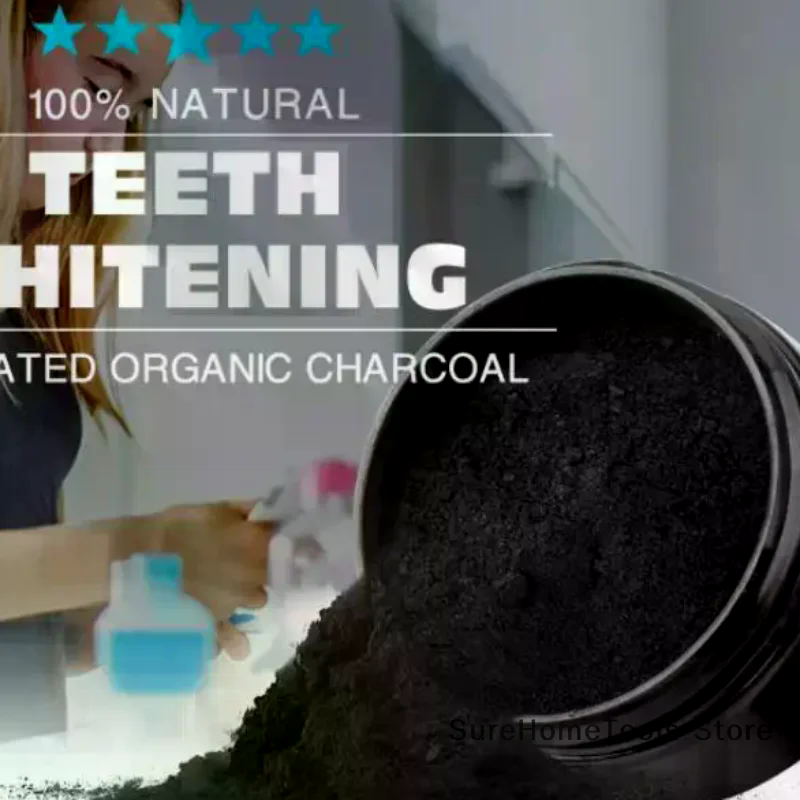 Bamboo Charcoal Powder For Tee - đánh giá và giá Teeth Paint Whitening