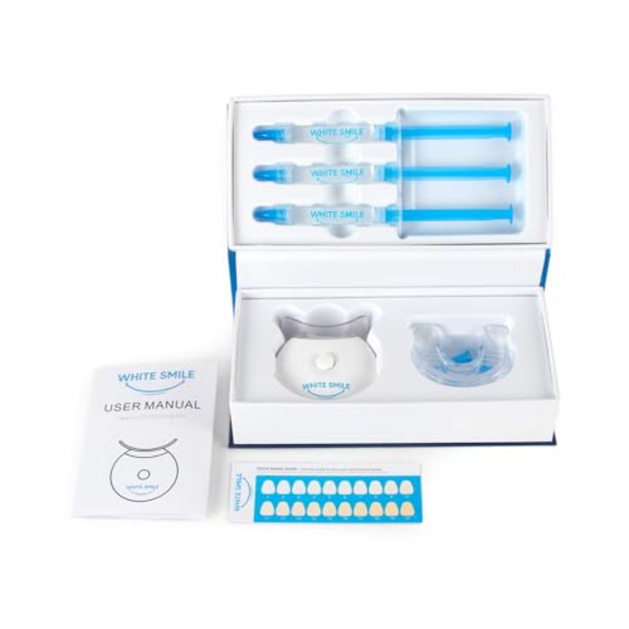 WHITE SMILE Teeth Whitening Ki - đánh giá và giá Teeth Whitening Kit At Home