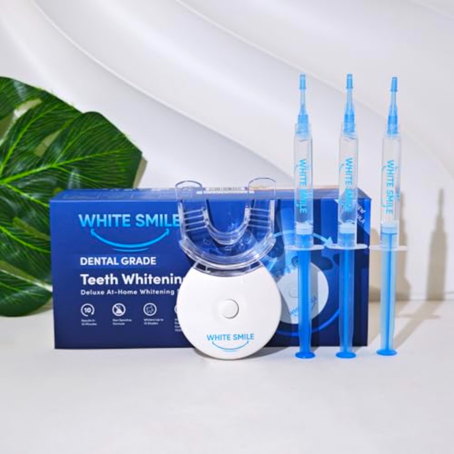 WHITE SMILE Teeth Whitening Ki - đánh giá và giá Teeth Whitening Kit At Home