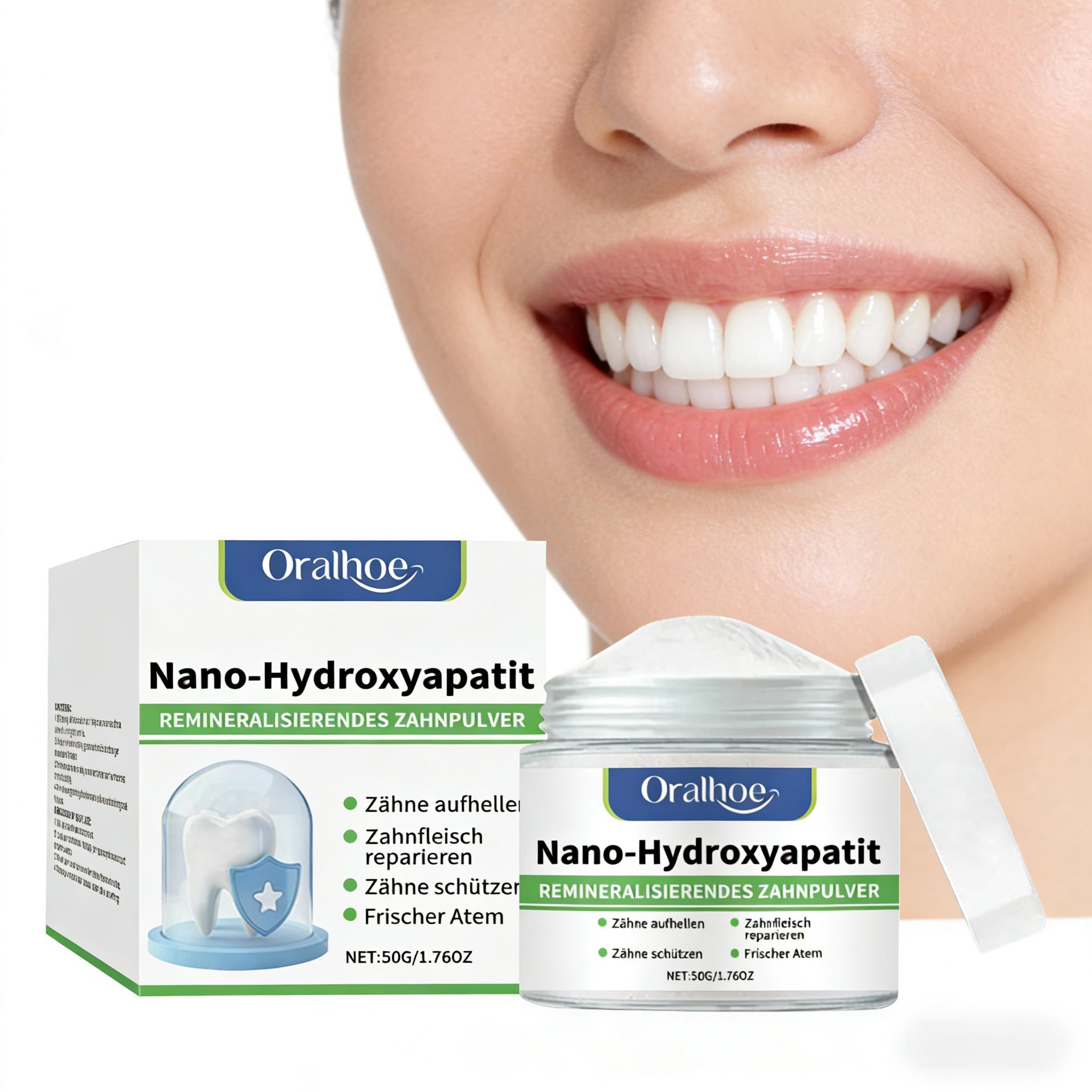 Oralhoe Whitening Tooth Powder - đánh giá và giá Teeth Paint Whitening