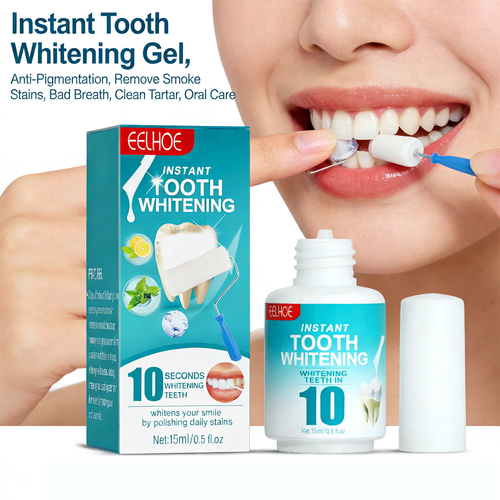 Tooth Whitening Paint Effectiv - đánh giá và giá Teeth Paint Whitening