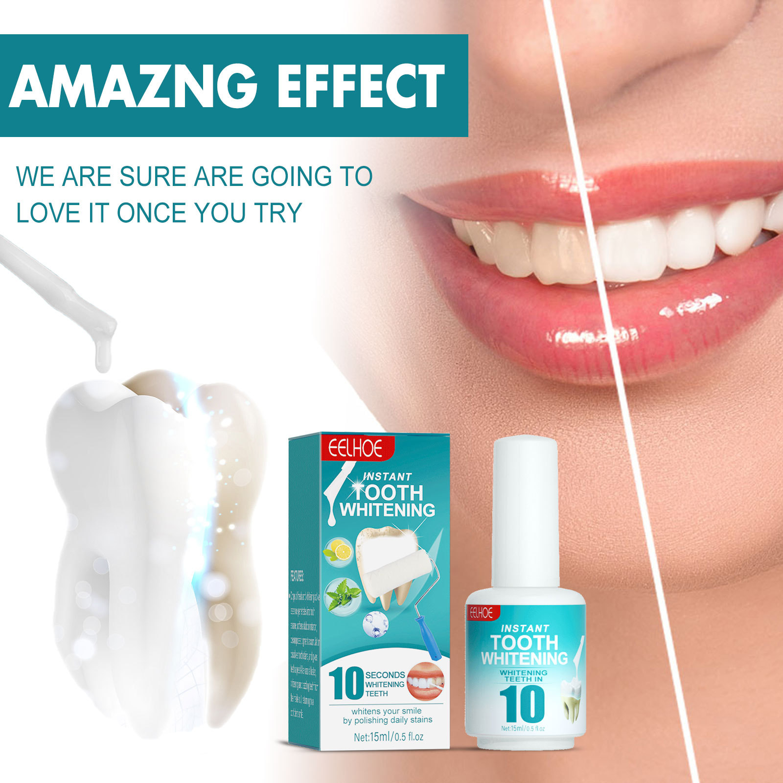 Tooth Whitening Paint Effectiv - đánh giá và giá Teeth Paint Whitening