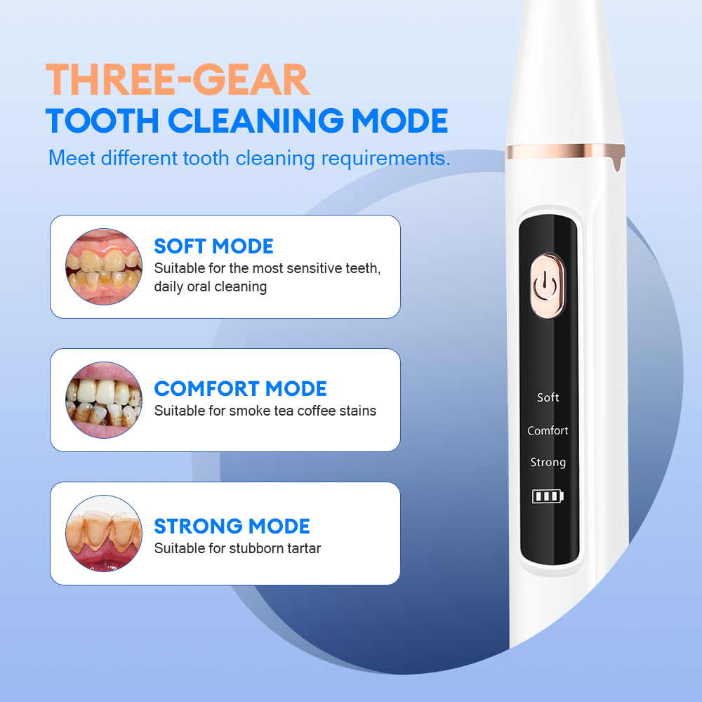 Ultrasonic Dental Calculus Rem - đánh giá và giá Teeth Whitening Strips