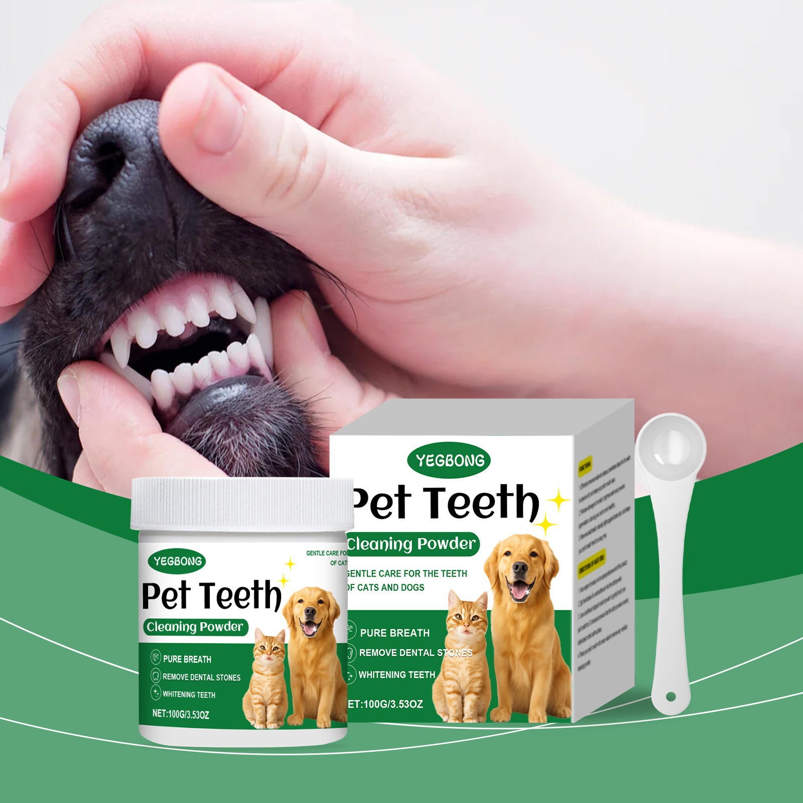 Pet Teeth Cleaning Powder Redu - đánh giá và giá Teeth Whitening Lab