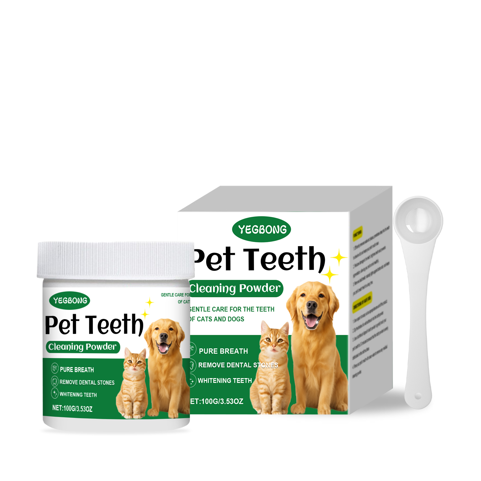 Pet Teeth Cleaning Powder Redu - đánh giá và giá Teeth Whitening Lab