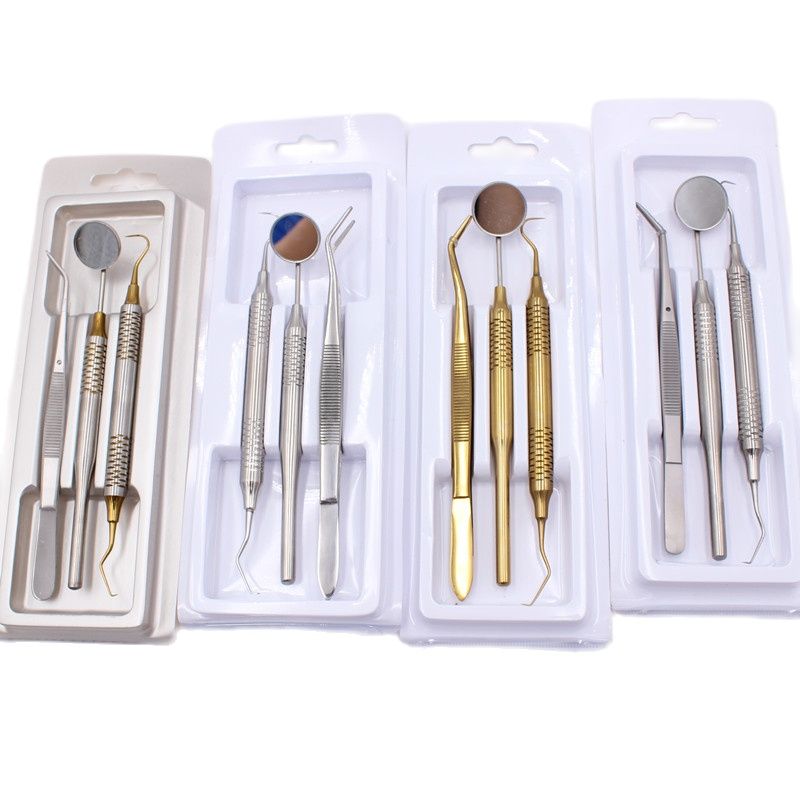 3pcs/pack Stainless Steel Dent - đánh giá và giá Teeth Whitening Lab