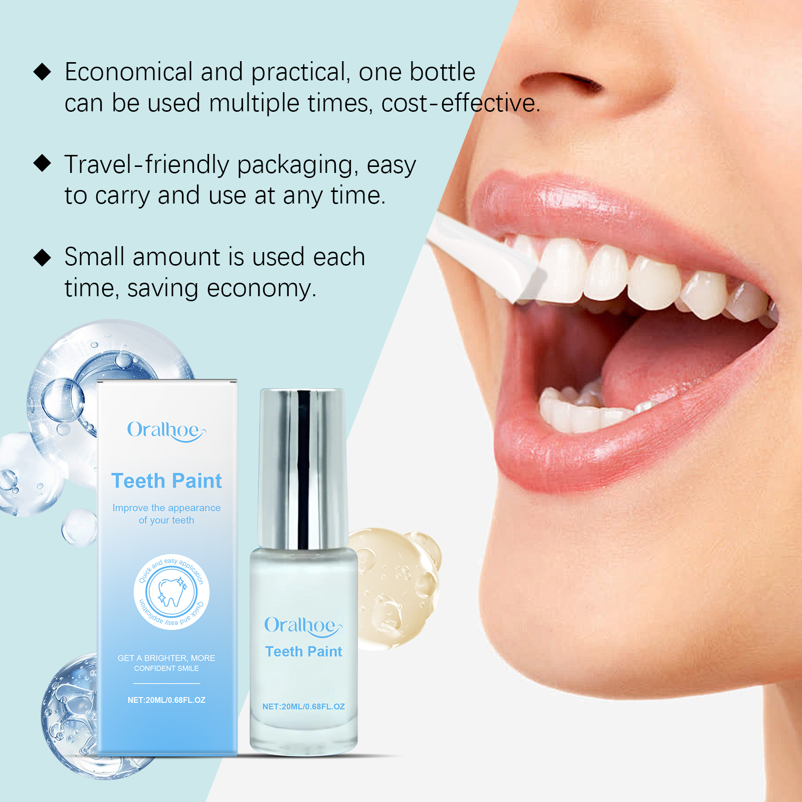 20ml Teeth Whitening Paint - I - đánh giá và giá Teeth Paint Whitening