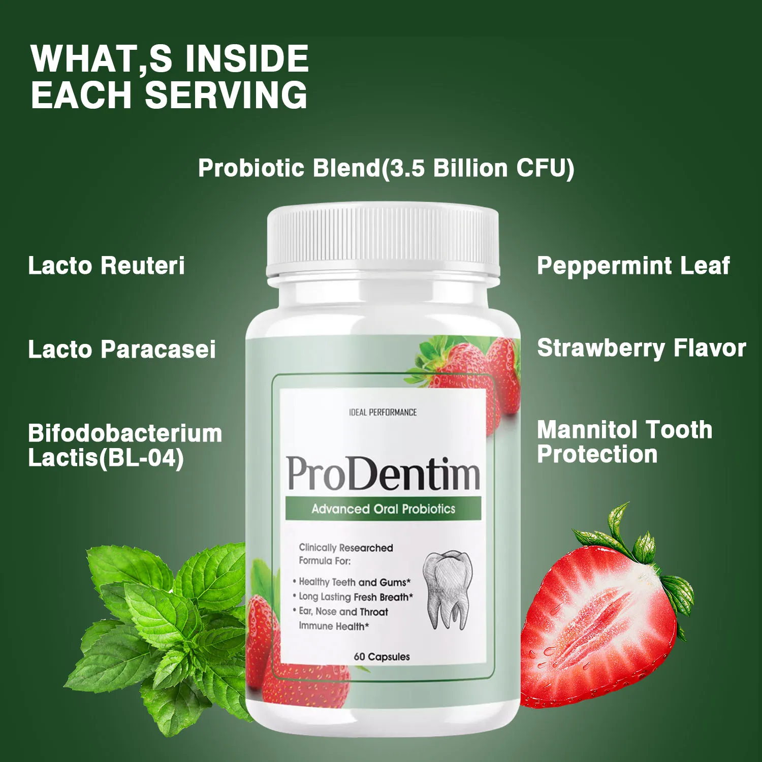 Advanced Oral Probiotics - Fre - đánh giá và giá Teeth Whitening Promotion