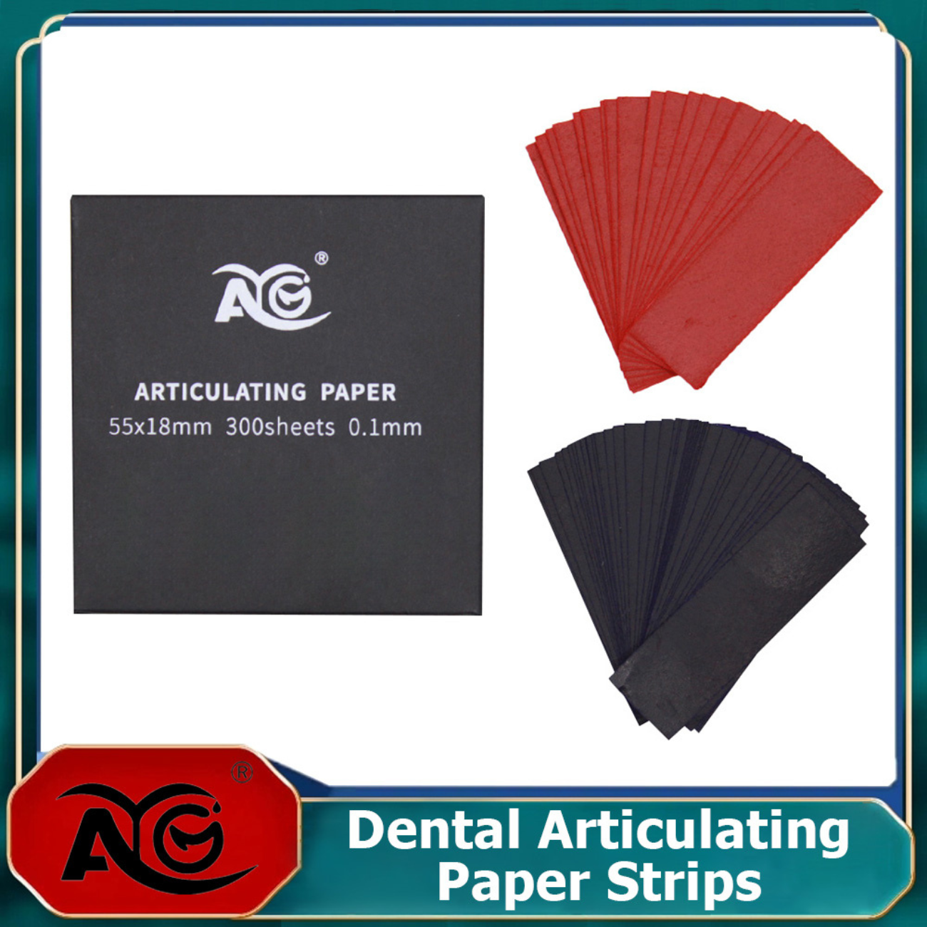 AG 300Pcs Occlusive Paper Dent - đánh giá và giá Teeth Whitening Strips