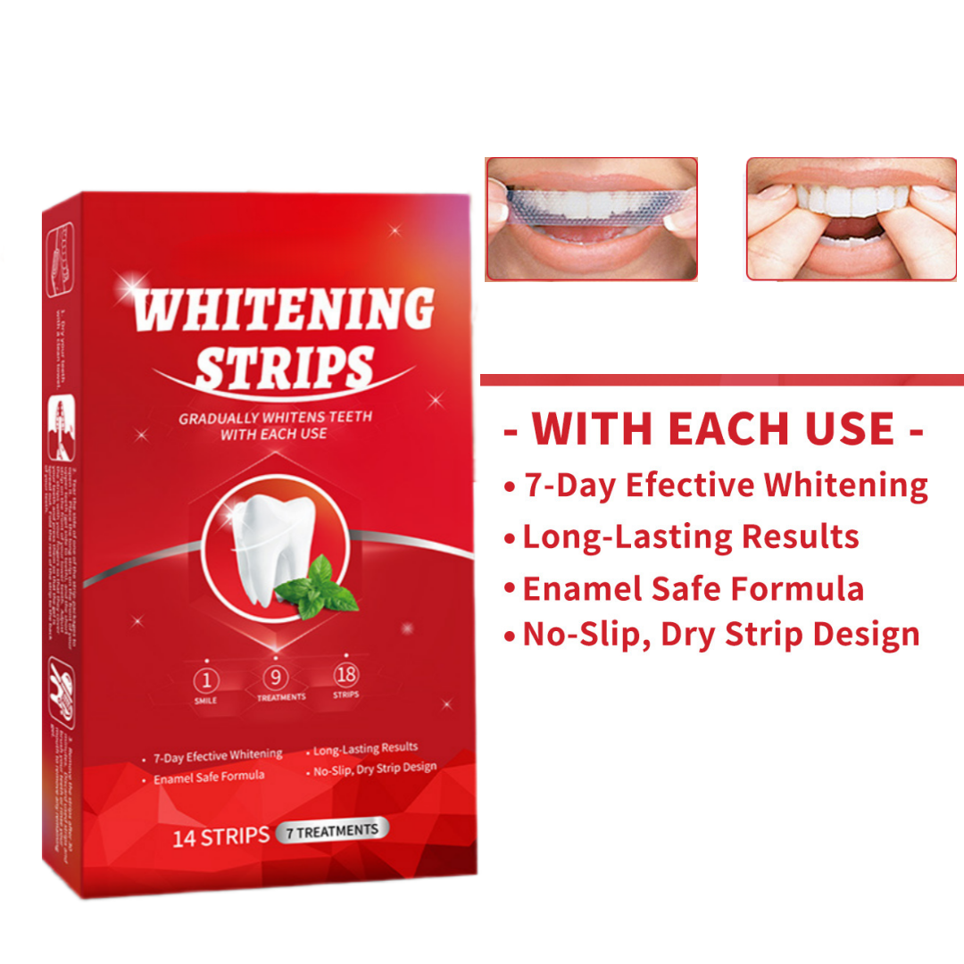 7pairs/box Teeth Whitening Str - đánh giá và giá Teeth Whitening Kit At Home
