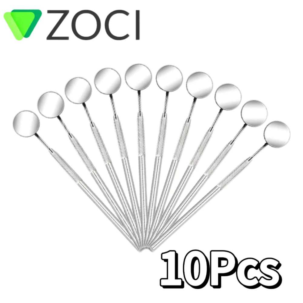 10 Pieces Dental Mirror Stainl - đánh giá và giá Teeth Whitening Lab