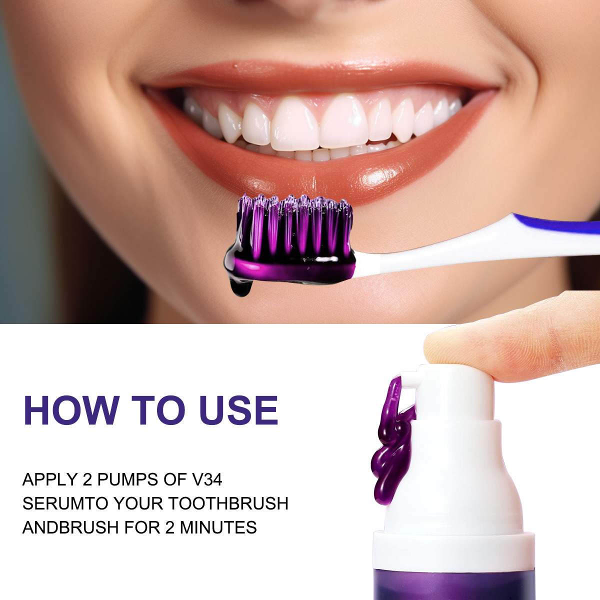 Purple teeth whitening toothpa - đánh giá và giá Teeth Whitening Promotion