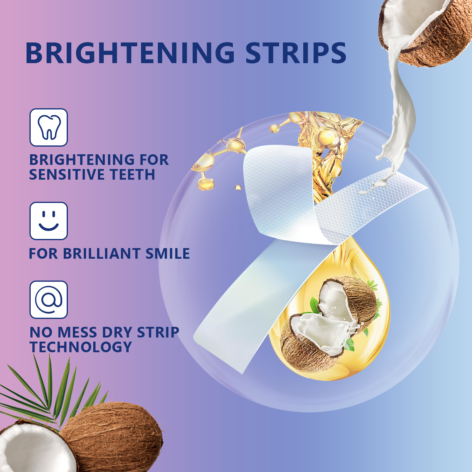 Teeth Whitening Strips 14pcs C - đánh giá và giá Teeth Whitening Strips
