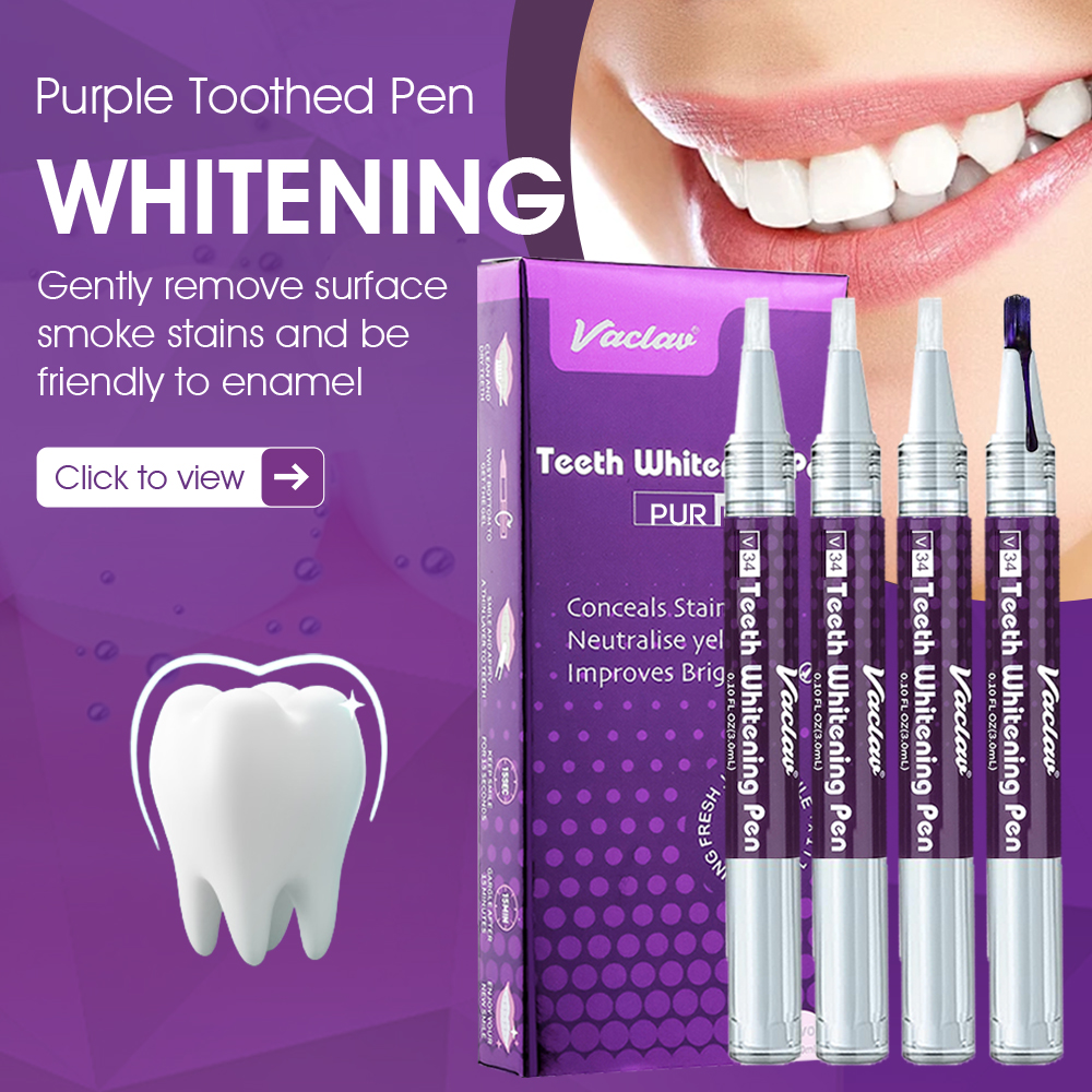 Vaclav V34 Purple teeth whiten - đánh giá và giá Teeth Whitening With Peroxide