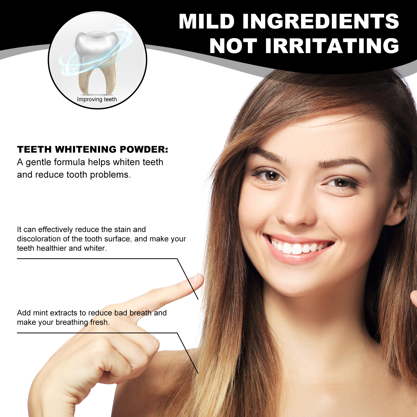 Oralhoe Charcoal Teeth Whiteni - đánh giá và giá Teeth Whitening Promotion